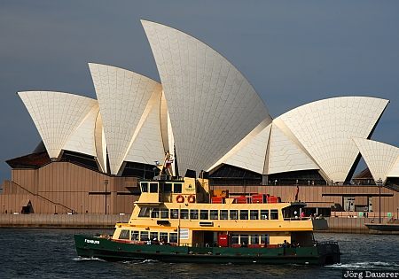 Ferry New South Wales, Australia, Sydney, opera house, sea, ferry, passenger ferry, Australien, Down Under, NSW