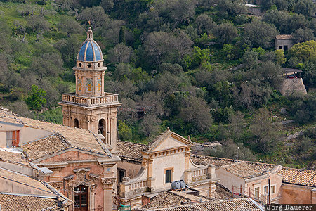 Ragusa ITA, Italy, Ragusa Ibla, church, morning light, Santa Maria dell'Itria, Sicily, Italien, Italia, Sizilien, Sicilia